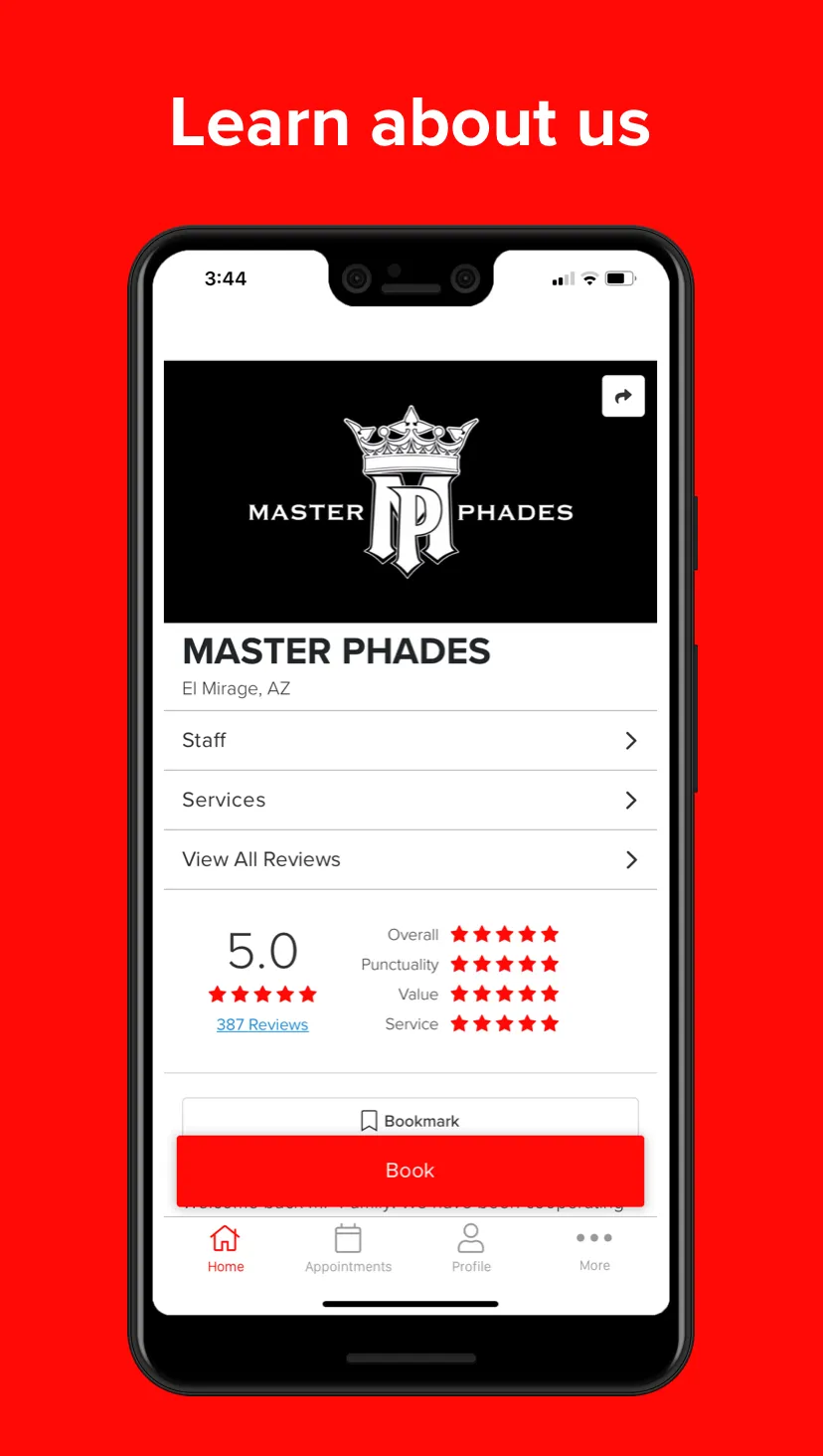 Master Phades Barbershop | Indus Appstore | Screenshot