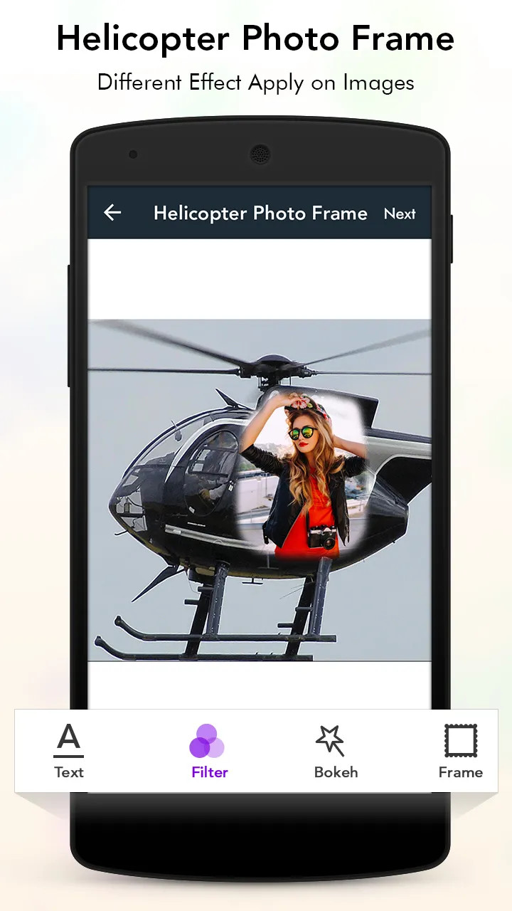 Helicopter Photo Frames | Indus Appstore | Screenshot