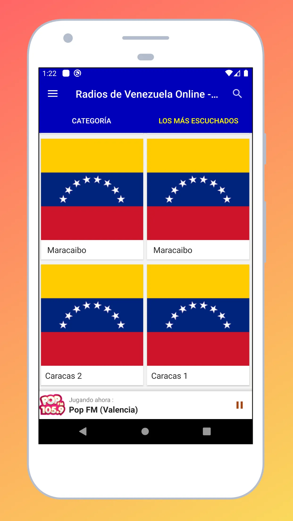 Radio Venezuela + Radio Online | Indus Appstore | Screenshot