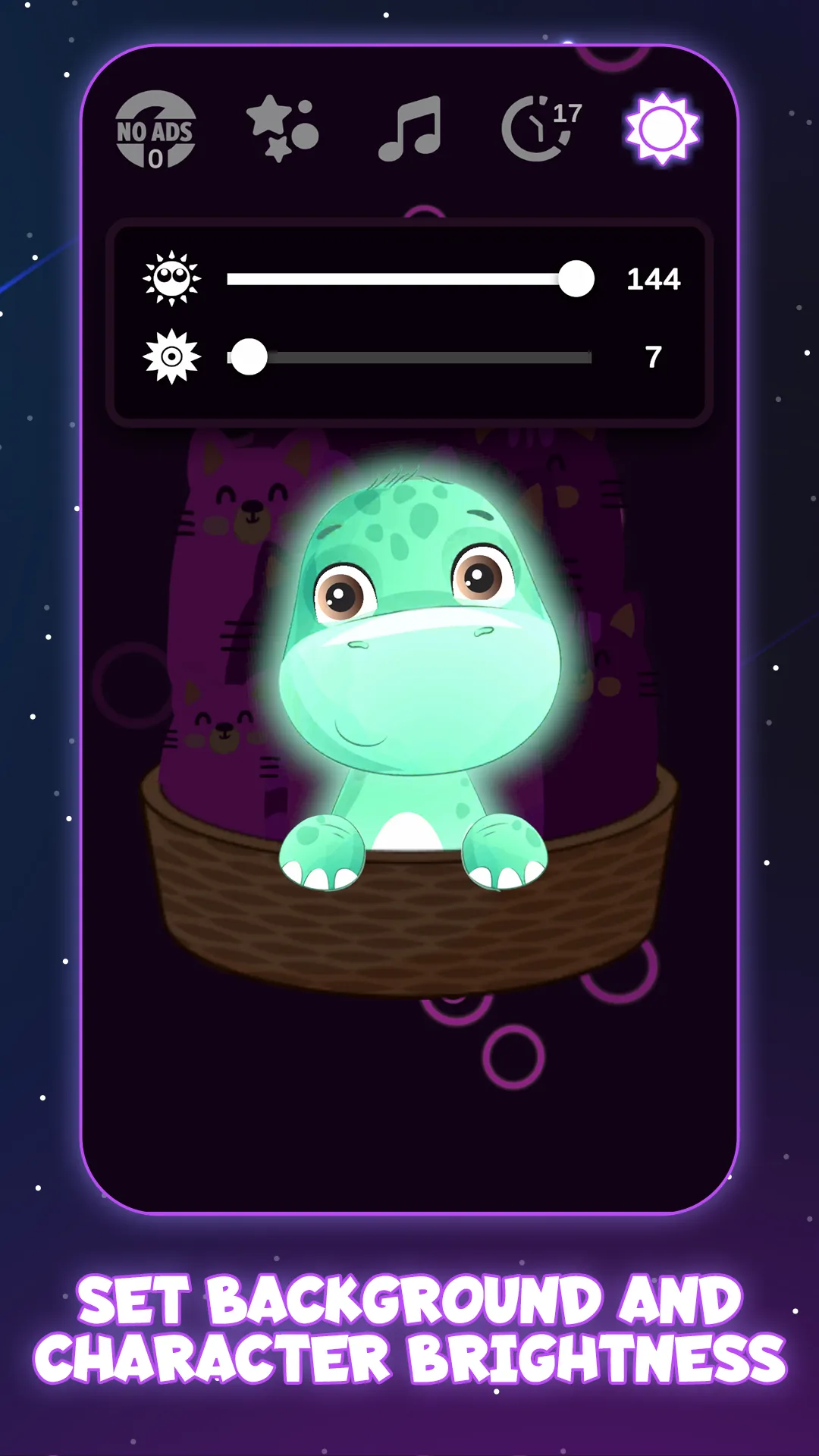 Baby night light & white noise | Indus Appstore | Screenshot