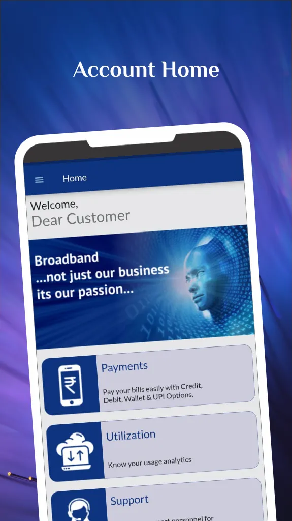 Excell Broadband | Indus Appstore | Screenshot