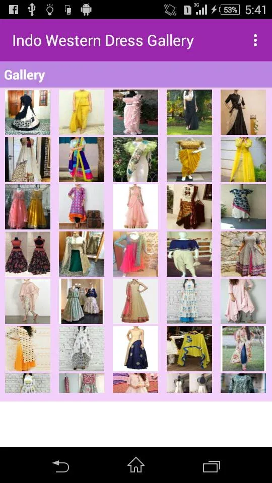 Indo Western Dress Gallery | Indus Appstore | Screenshot