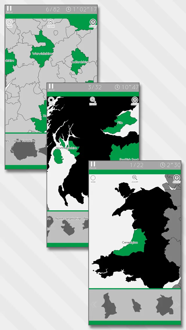 E. Learning UK Map Puzzle | Indus Appstore | Screenshot