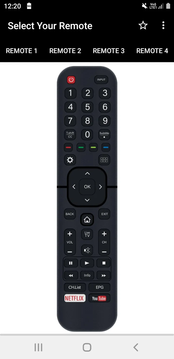 Lloyd TV Remote | Indus Appstore | Screenshot