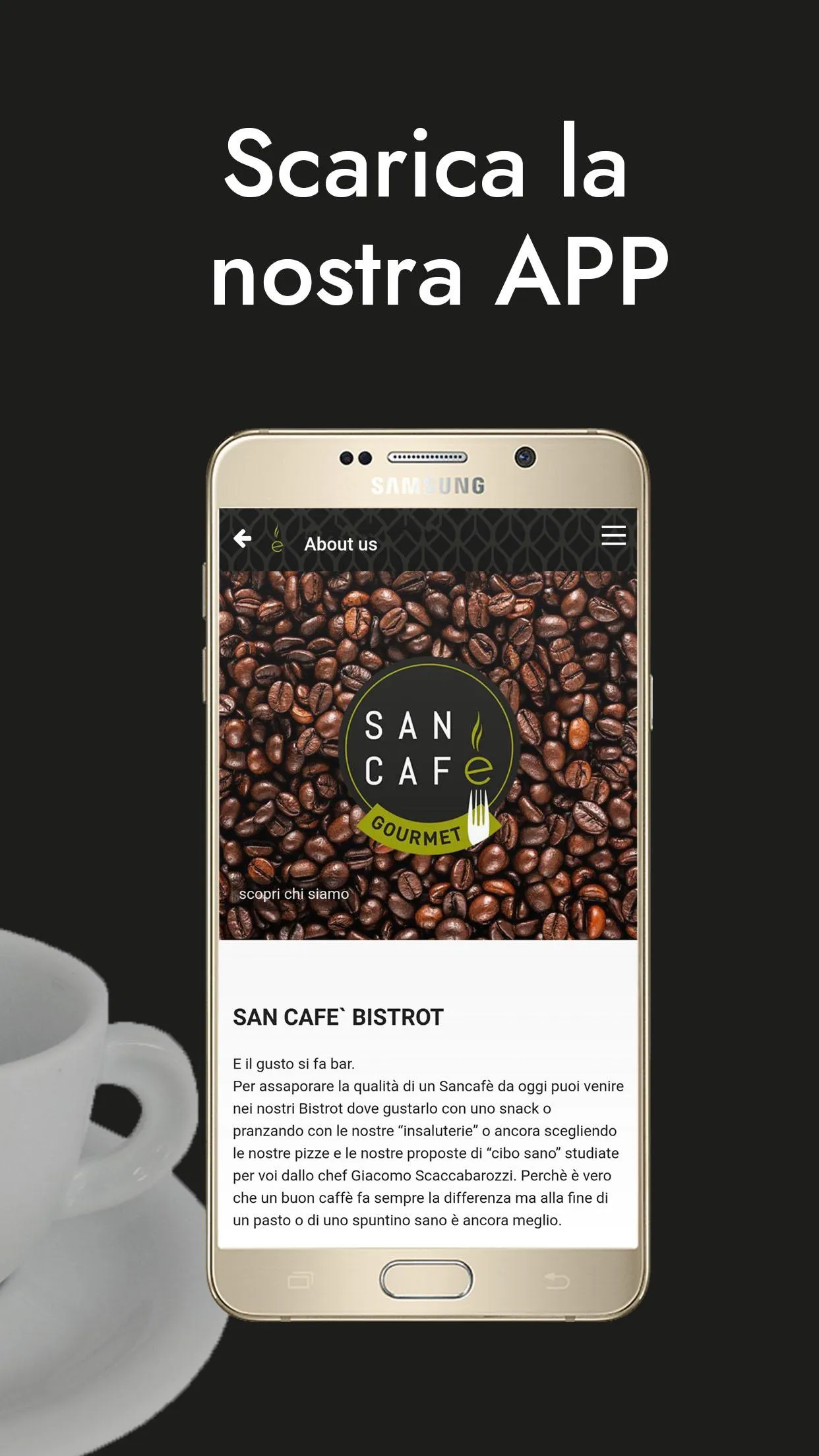 San Cafè Gourmet | Indus Appstore | Screenshot