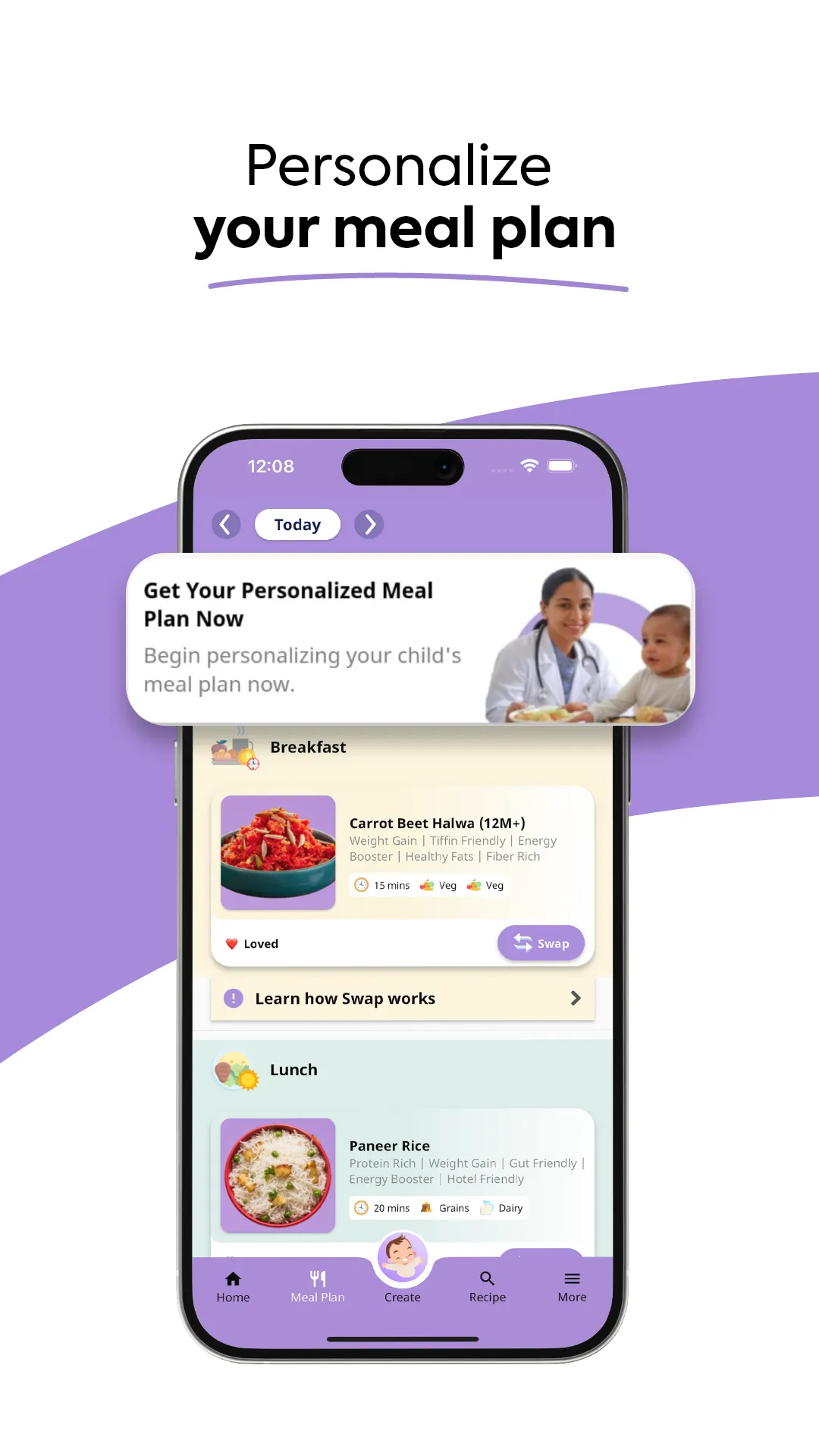 Happy Eaters: Weaning Recipes | Indus Appstore | Screenshot