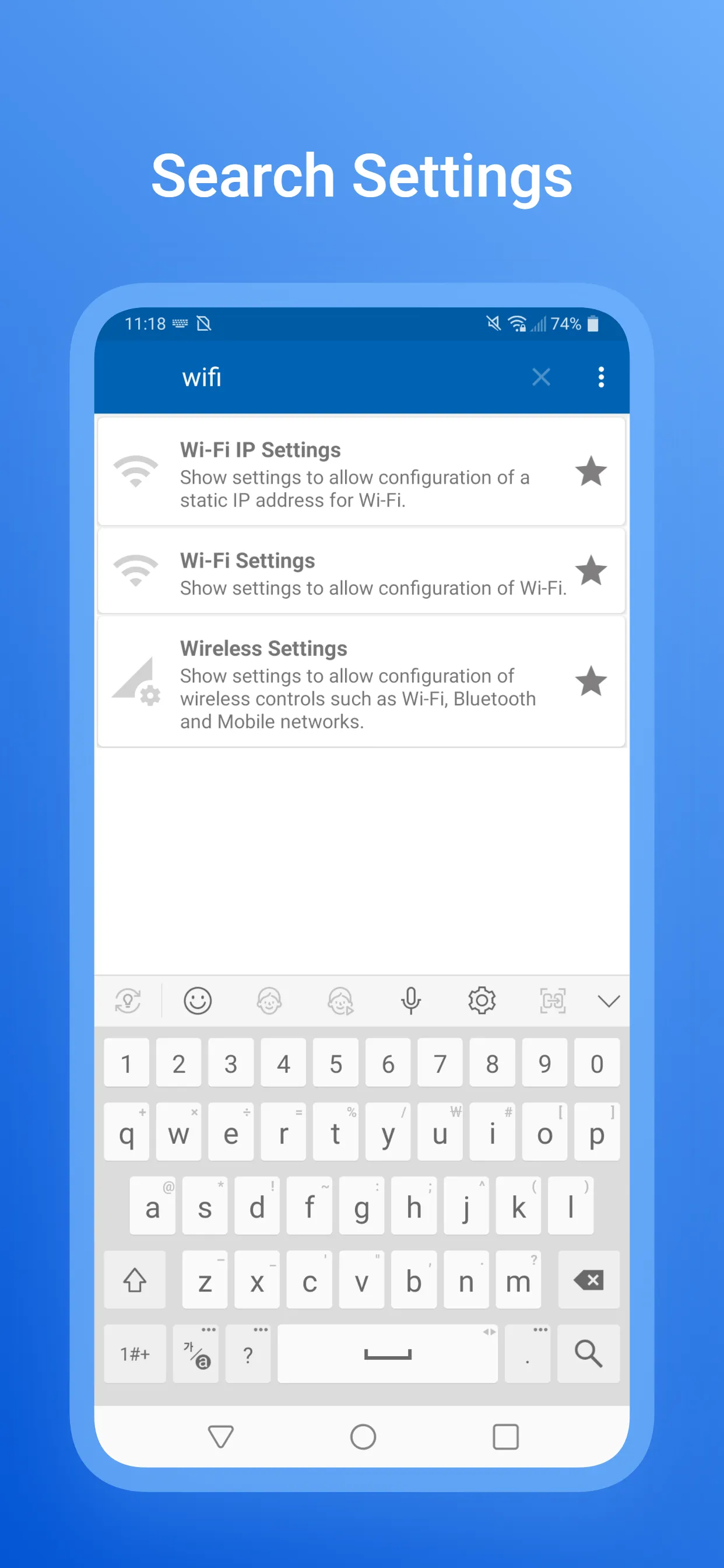 Android All Settings | Indus Appstore | Screenshot