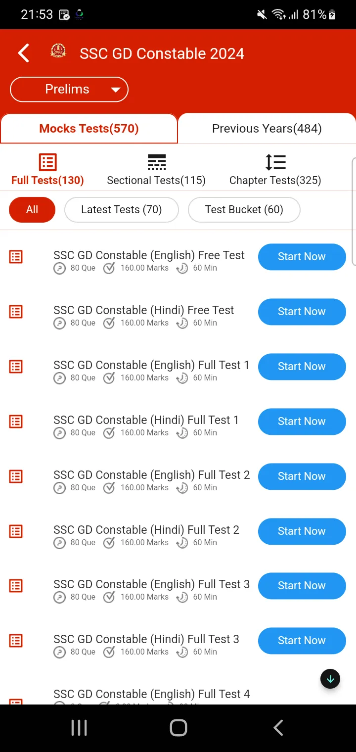 Liso Mock Test | Indus Appstore | Screenshot