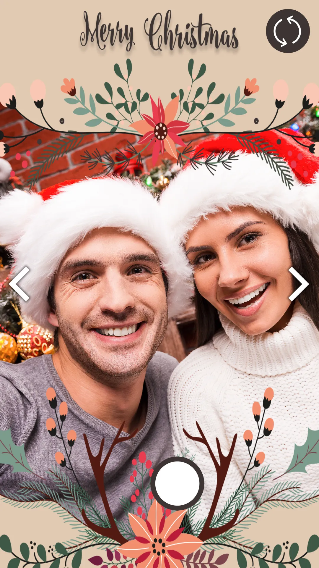 Mistletoe Christmas Selfie HD | Indus Appstore | Screenshot