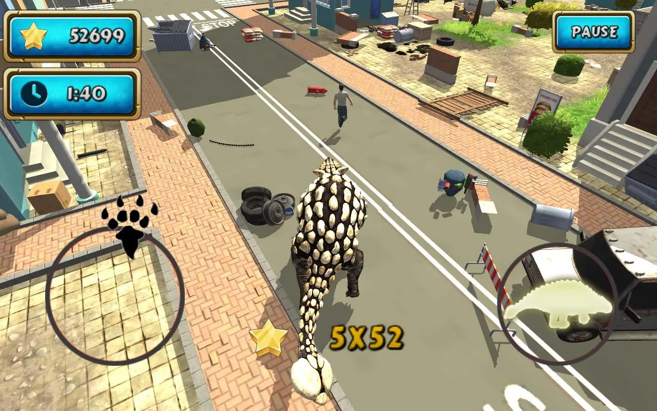 Dinosaur Simulator 2 Dino City | Indus Appstore | Screenshot