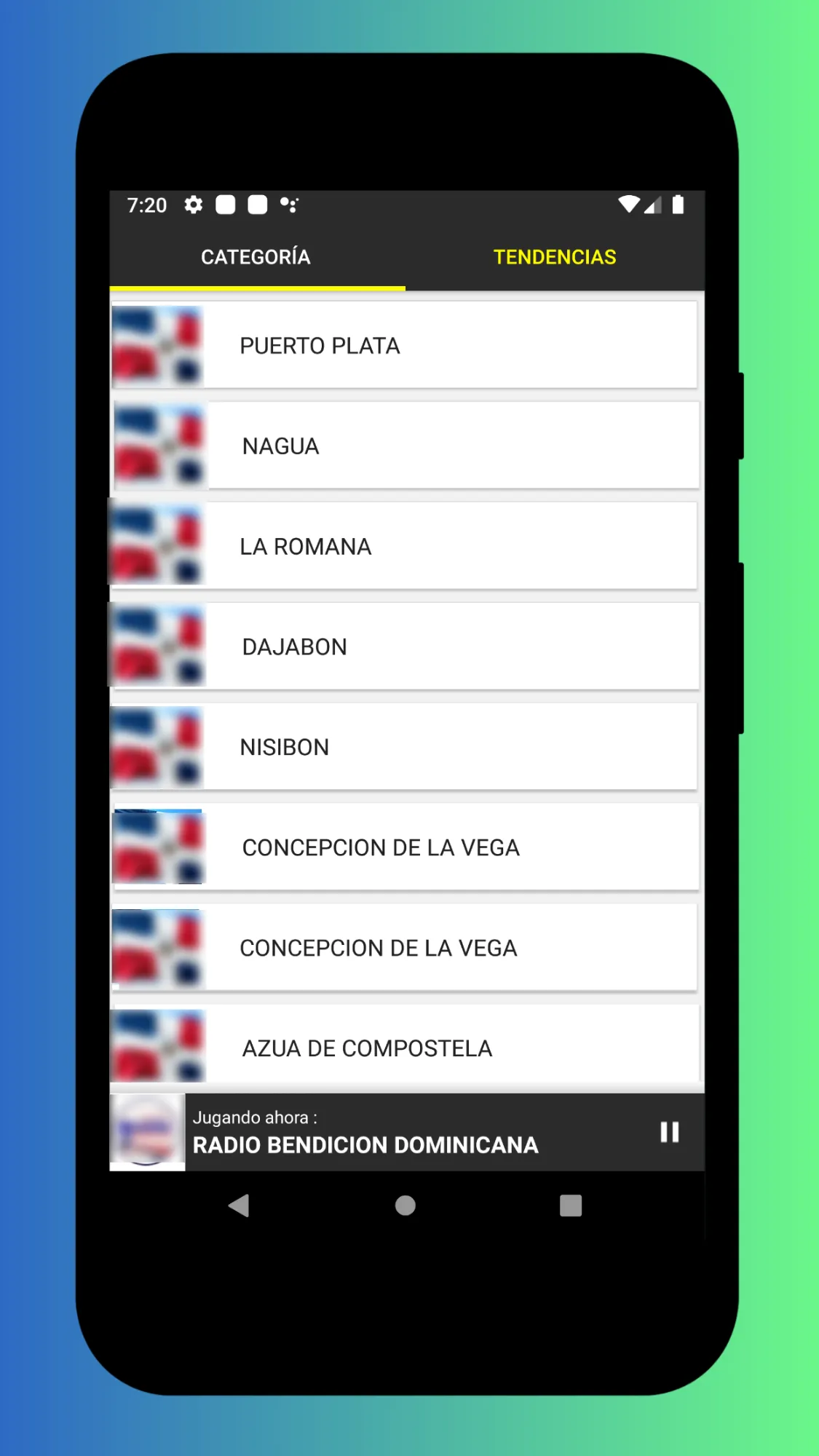 Dominican Republic Radio FM AM | Indus Appstore | Screenshot