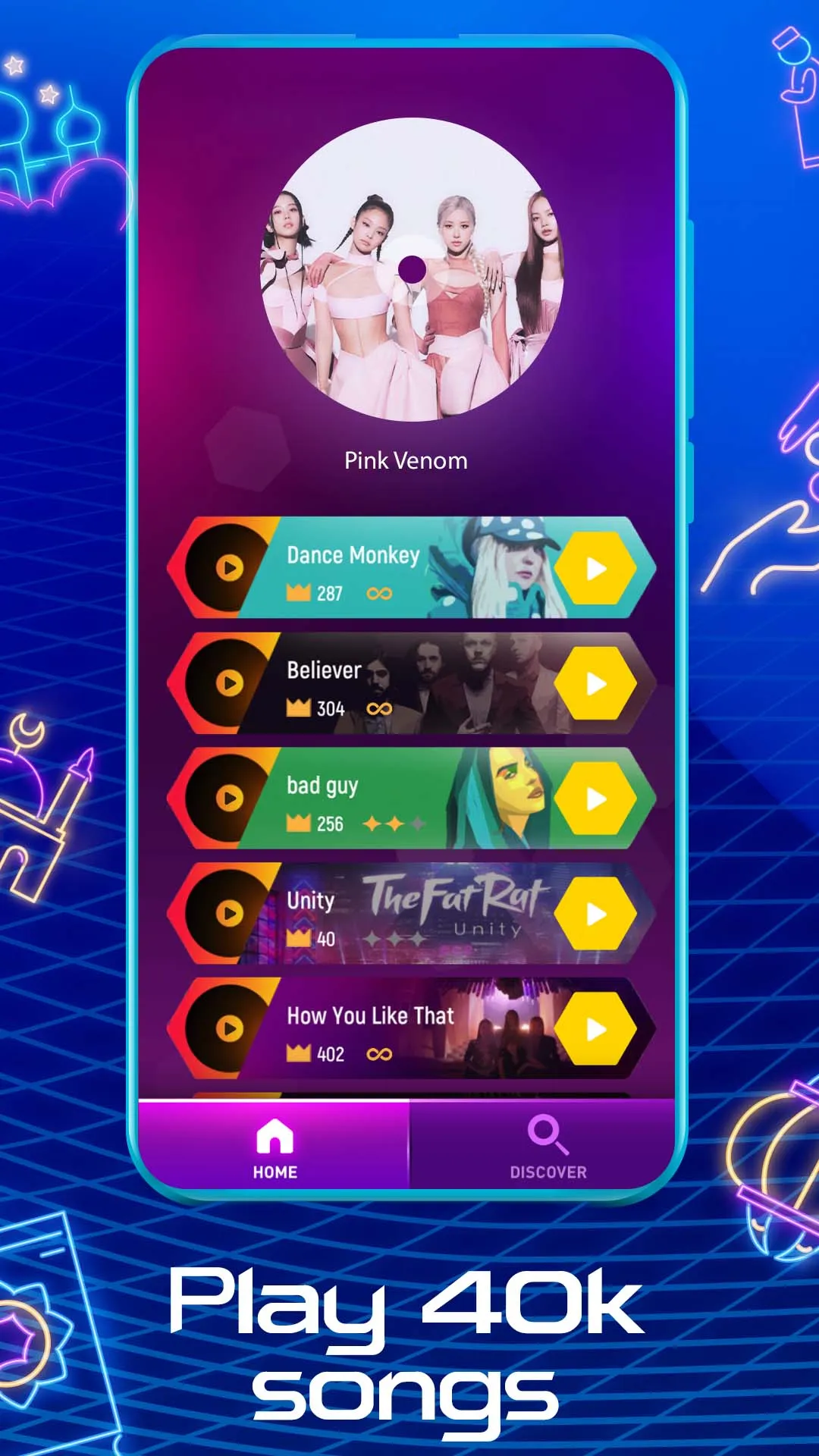 Tiles Hop EDM Rush Music Game | Indus Appstore | Screenshot