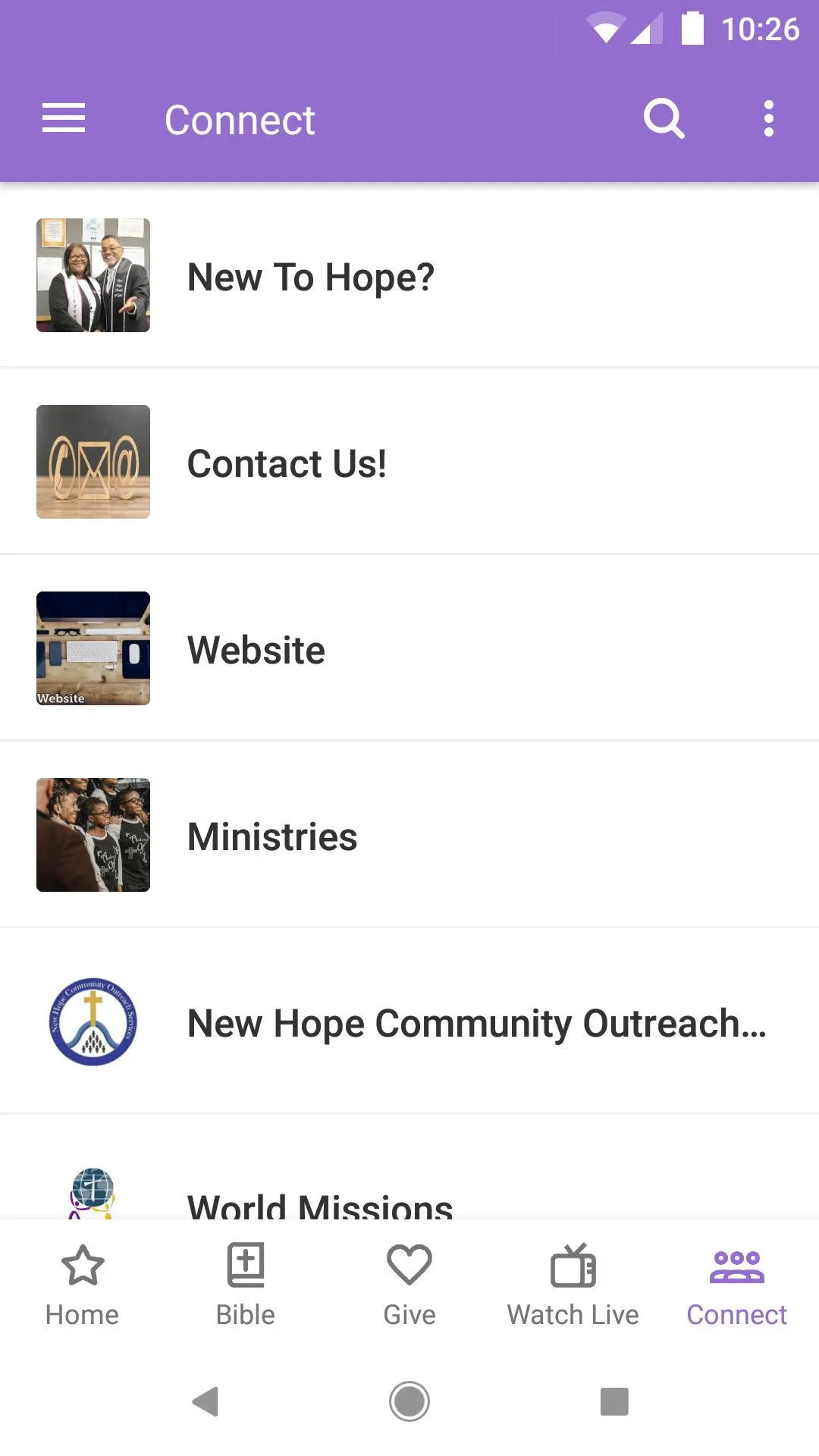 New Hope COG | Indus Appstore | Screenshot