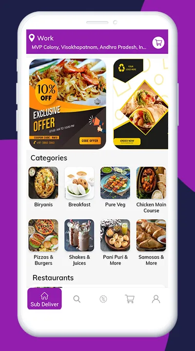 SUB Deliver | Indus Appstore | Screenshot