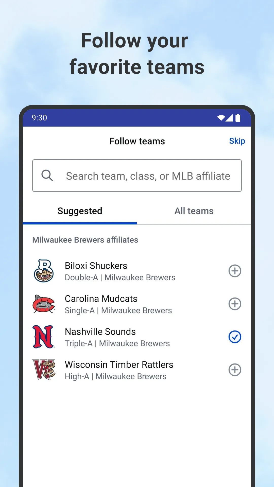 MiLB | Indus Appstore | Screenshot