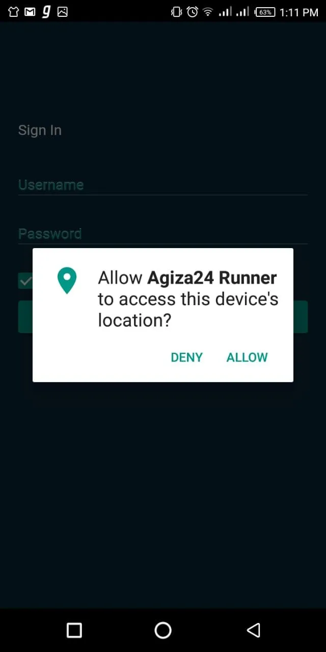 Agiza24 Runner | Indus Appstore | Screenshot