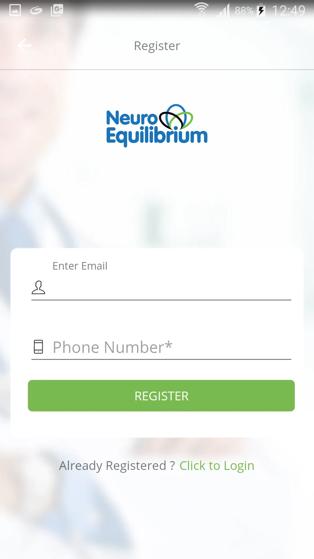 NeuroEquilibrium Doctor's App | Indus Appstore | Screenshot