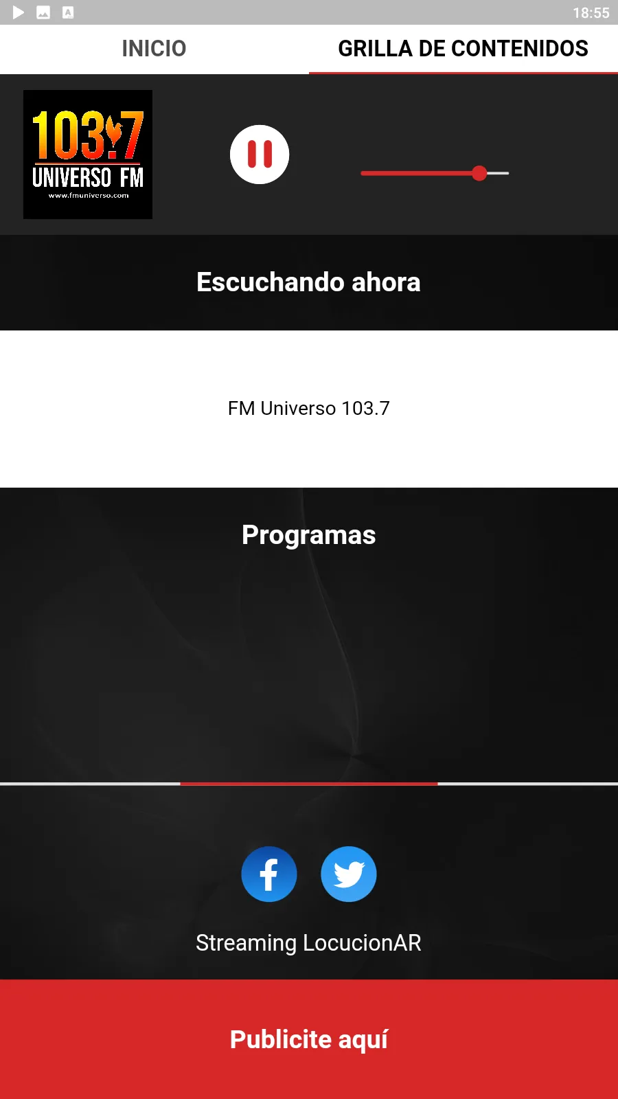 FM Universo 103.7 | Indus Appstore | Screenshot