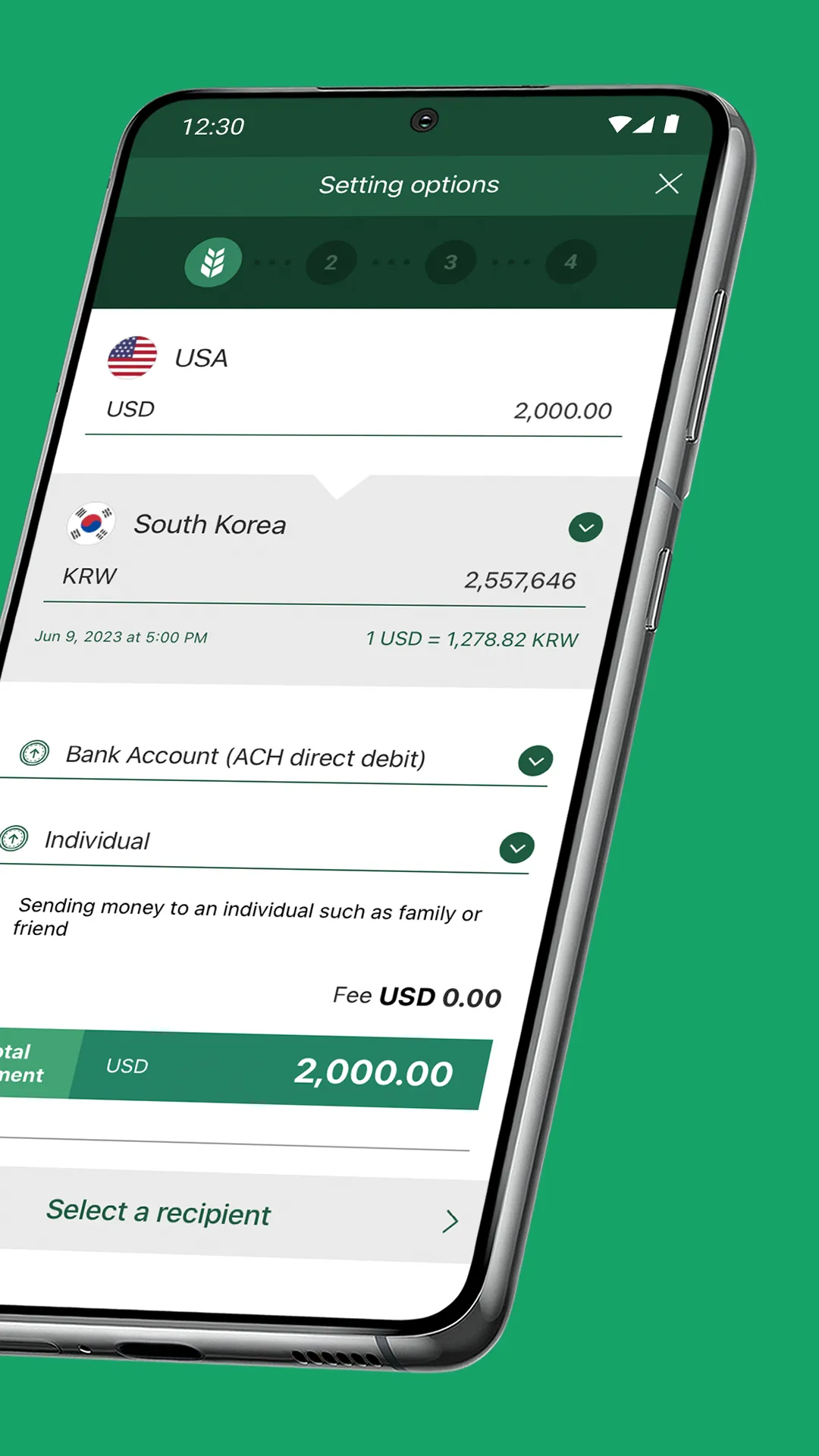 WireBarley Global Remittance | Indus Appstore | Screenshot