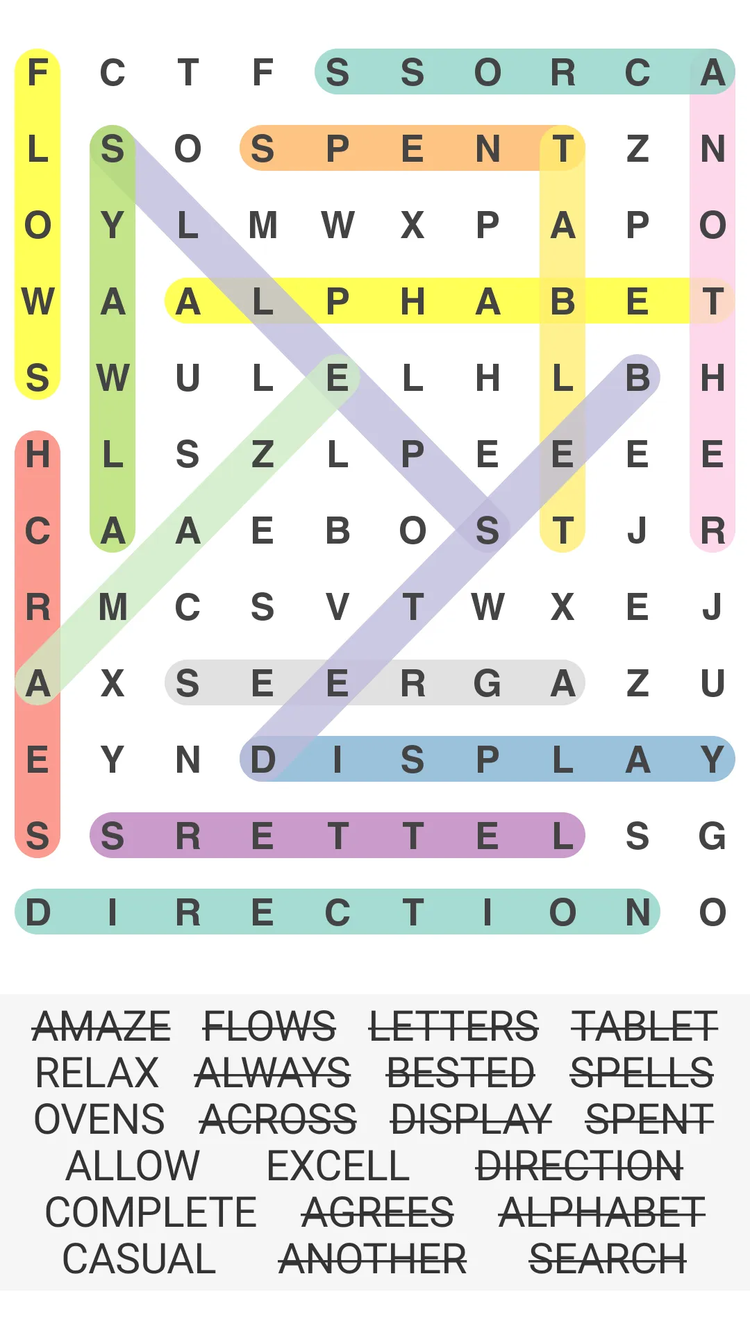 Word Search | Indus Appstore | Screenshot