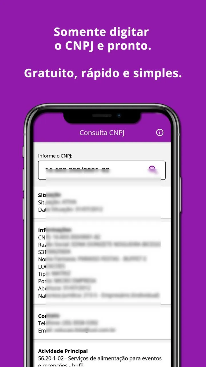 Consulta CNPJ | Indus Appstore | Screenshot