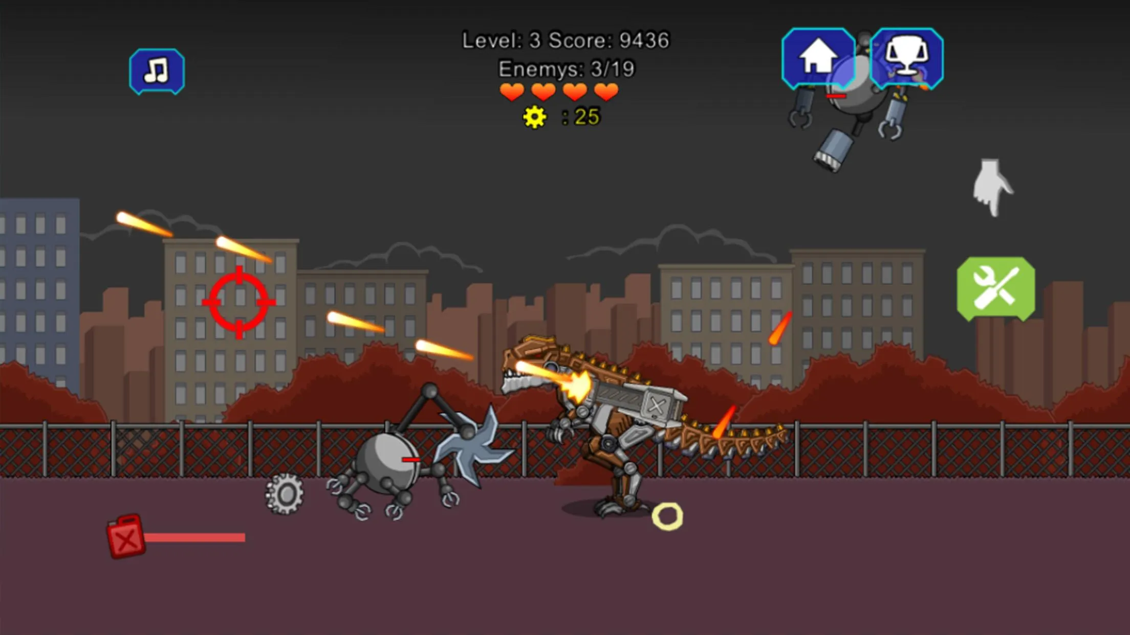 Robot Terminator T-Rex | Indus Appstore | Screenshot