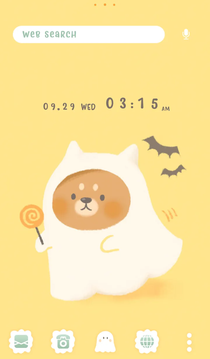 Halloween Ghosties Theme | Indus Appstore | Screenshot