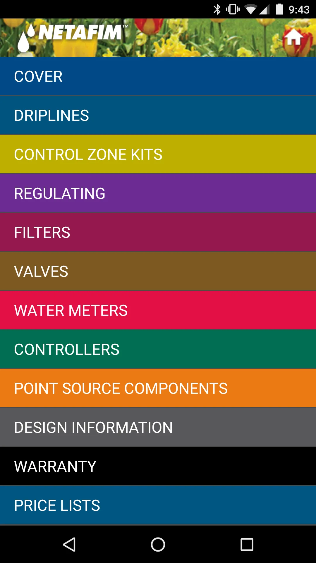 Netafim Catalog | Indus Appstore | Screenshot