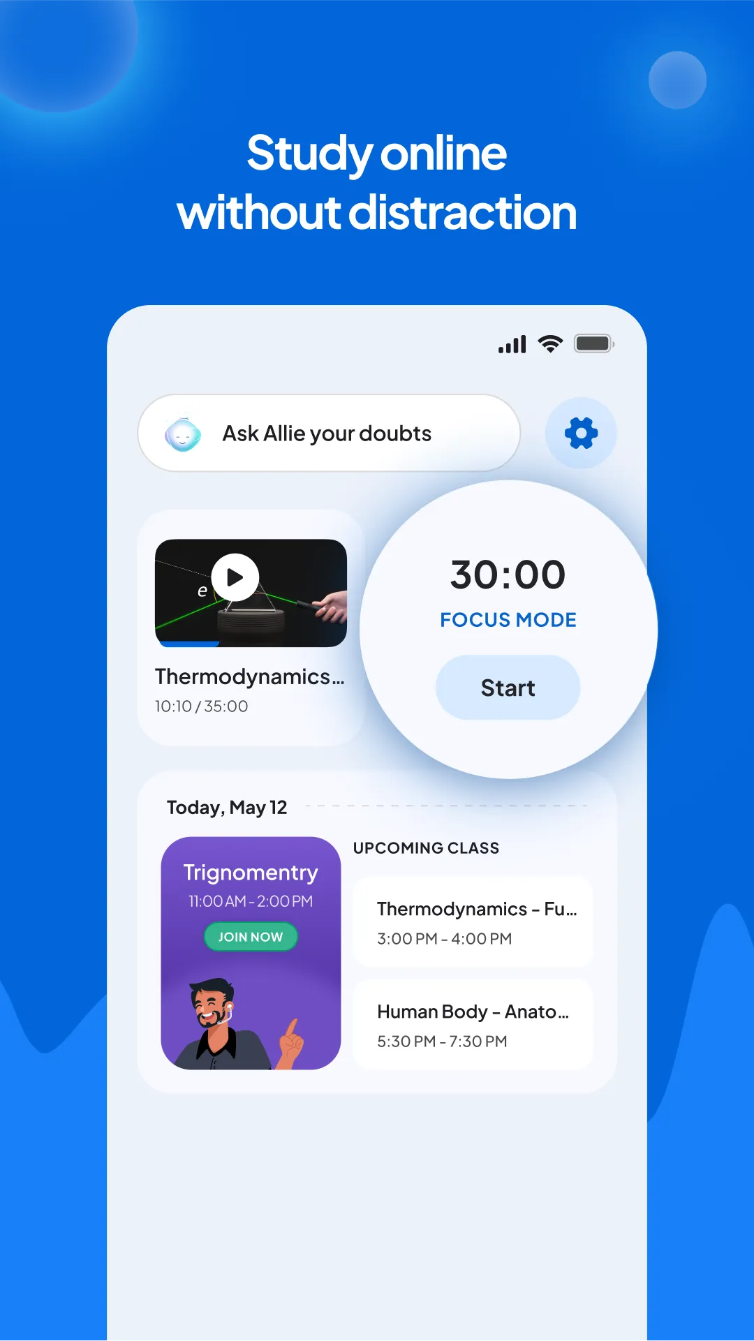 ALLEN Focus Launcher | Indus Appstore | Screenshot