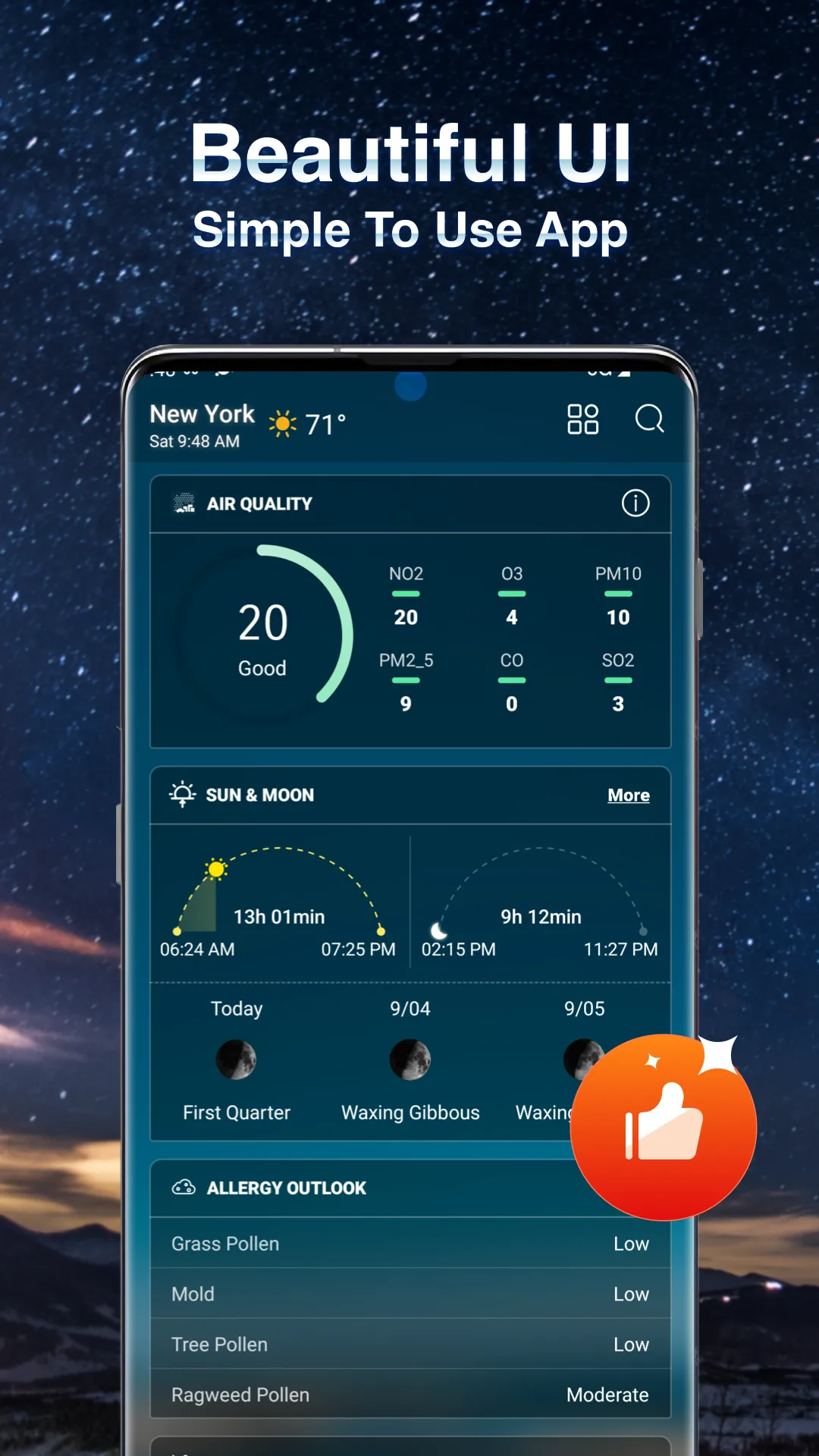 Weather Forecast & Widget | Indus Appstore | Screenshot