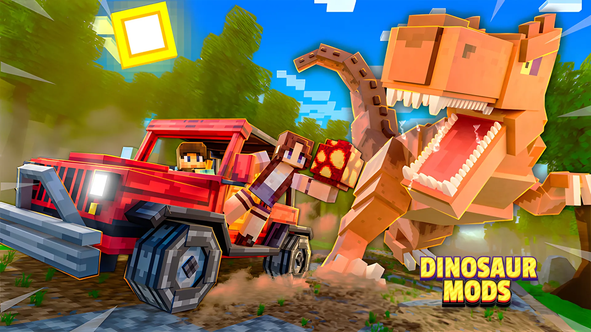 Dinosaur Jurassic Craft Mod | Indus Appstore | Screenshot
