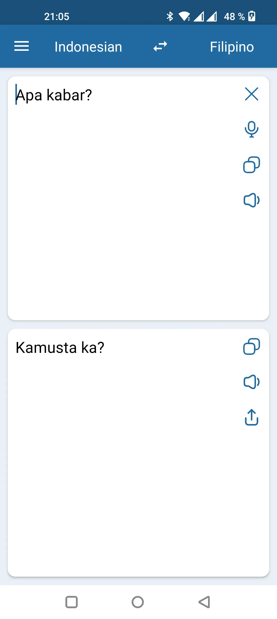 Indonesian Filipino Translator | Indus Appstore | Screenshot