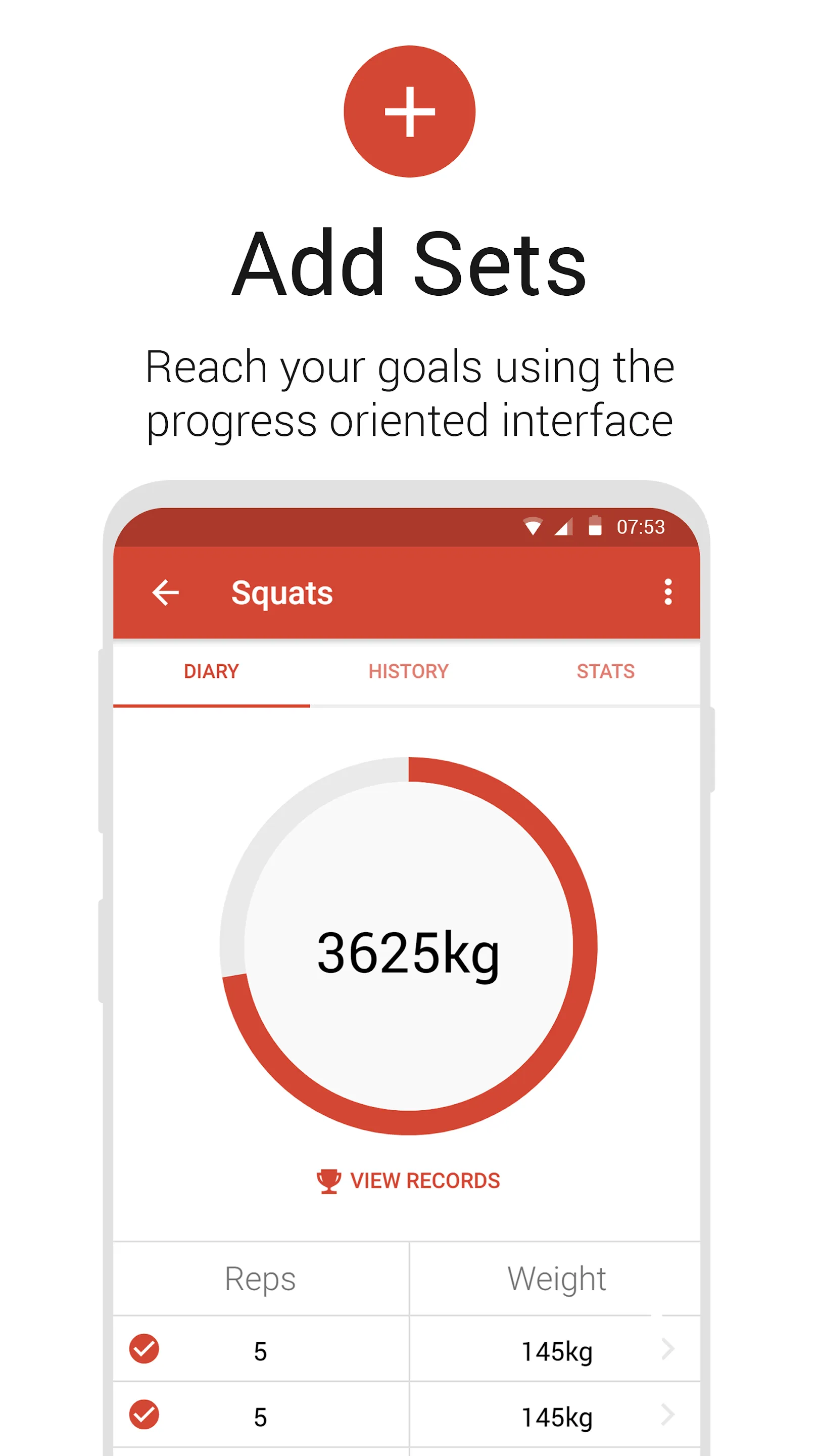 Intensity - Powerlifting Log | Indus Appstore | Screenshot