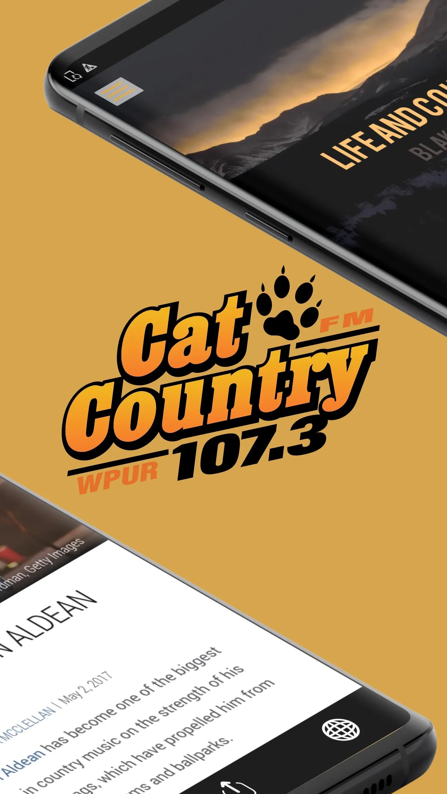 Cat Country 107.3 WPUR | Indus Appstore | Screenshot