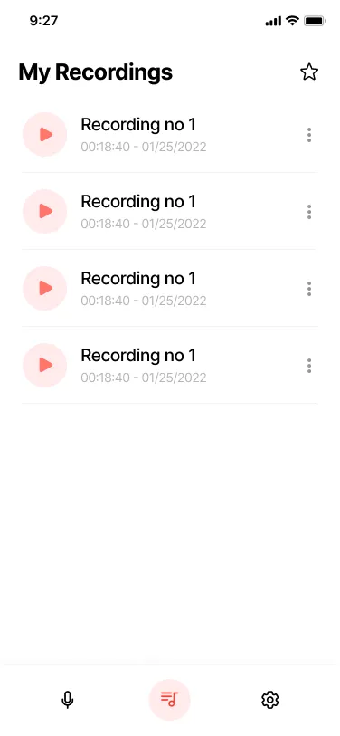 Voice Recorder - Voice Memos | Indus Appstore | Screenshot