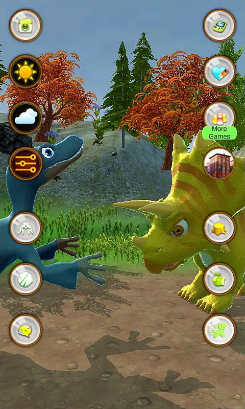 Talking Triceratops | Indus Appstore | Screenshot