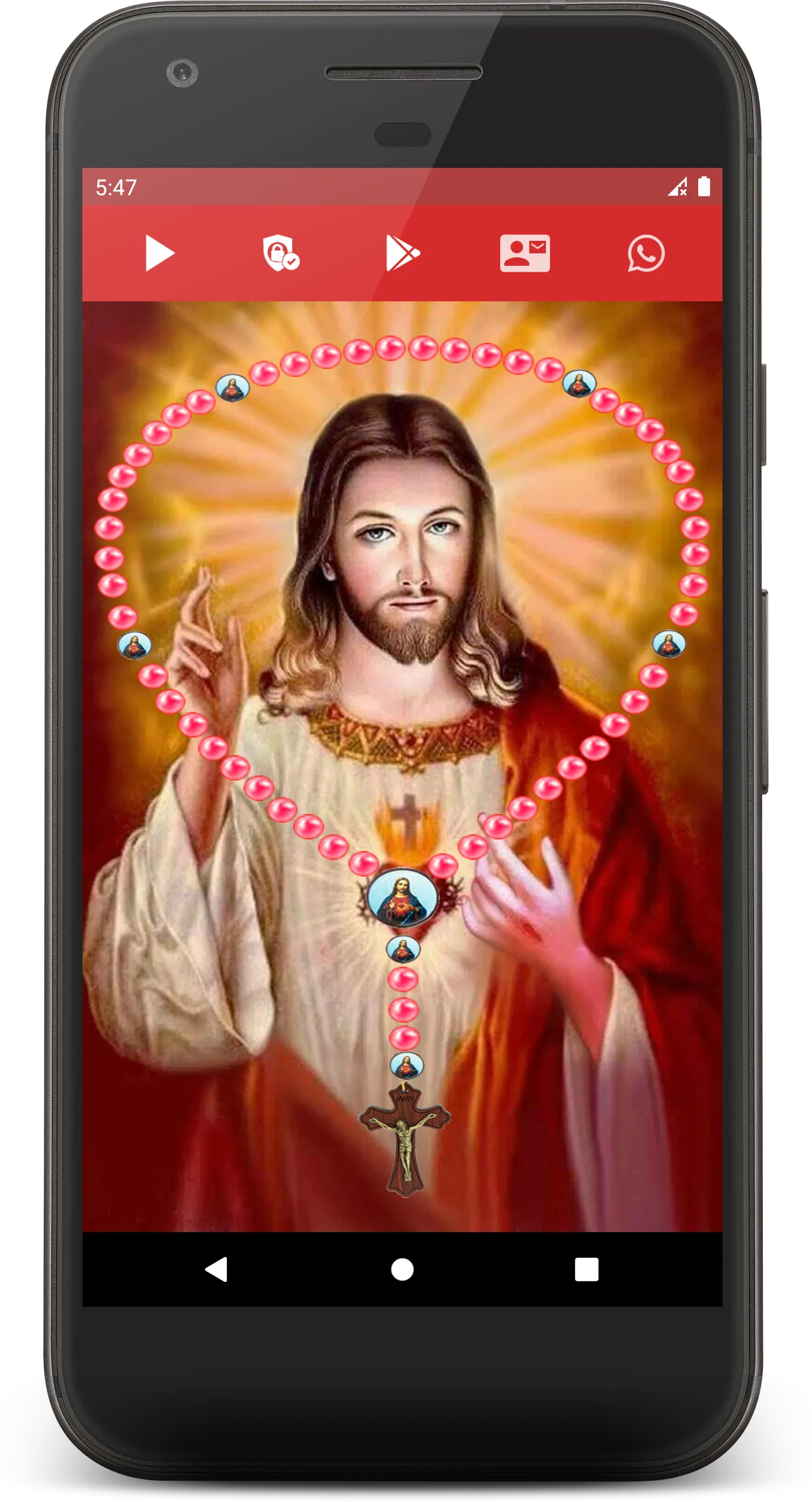 Terço Sagrado Coração de Jesus | Indus Appstore | Screenshot