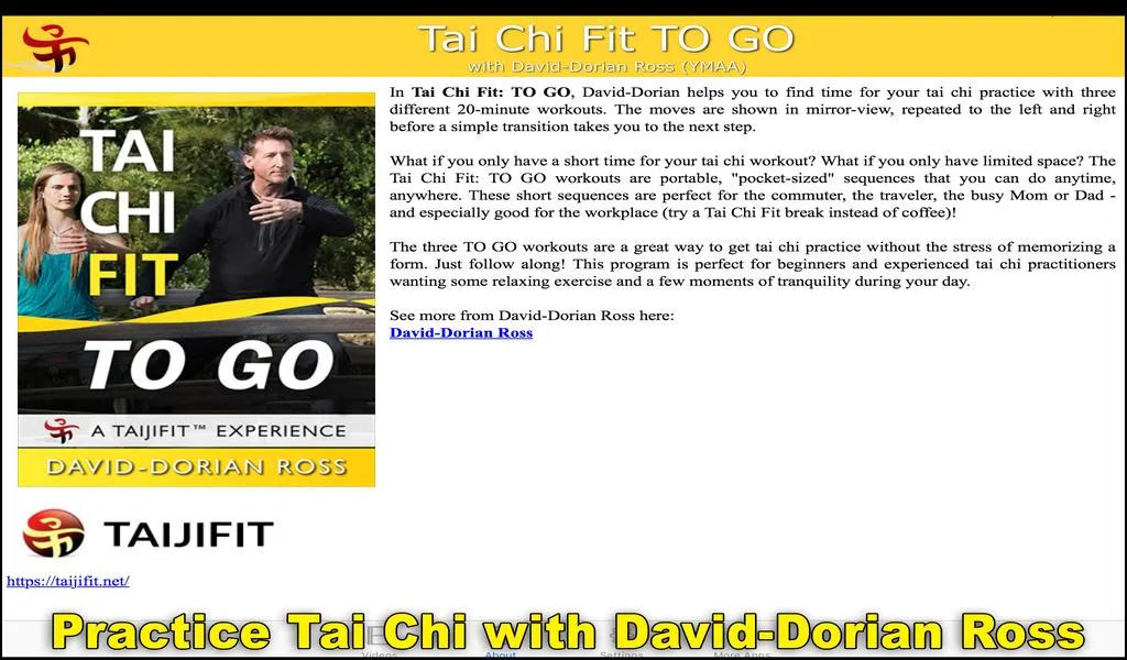 Tai Chi Fit TO GO | Indus Appstore | Screenshot