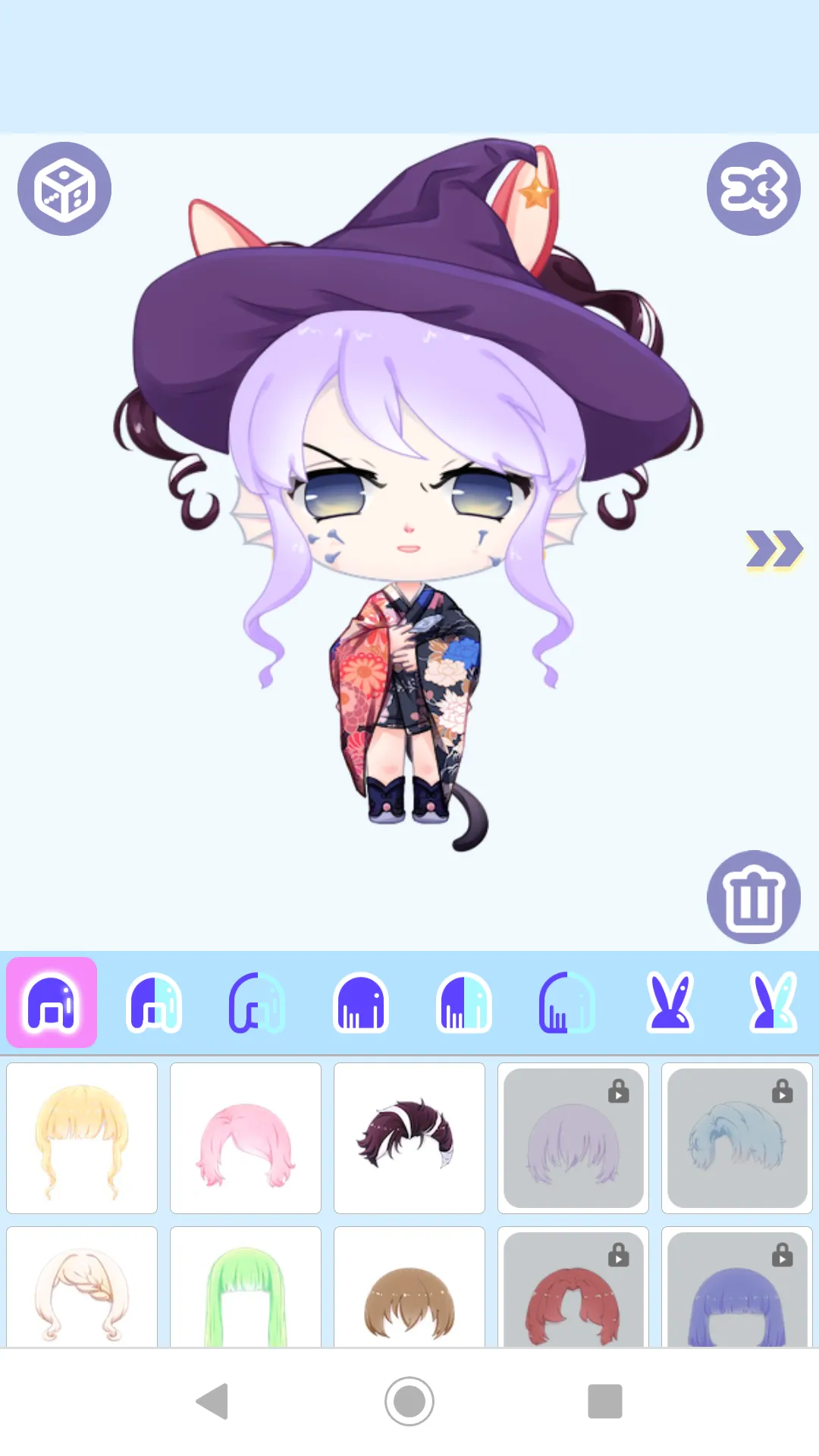 Anime Girl Dress Up | Indus Appstore | Screenshot