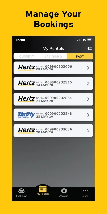 Hertz Thailand | Indus Appstore | Screenshot