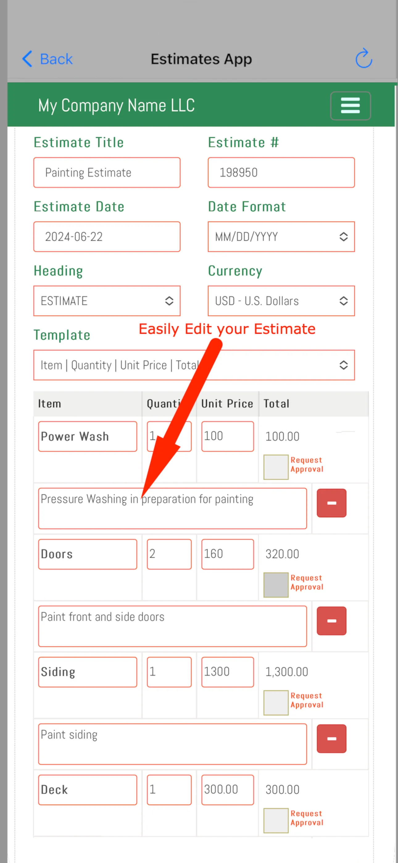 Estimate and Invoice Maker | Indus Appstore | Screenshot