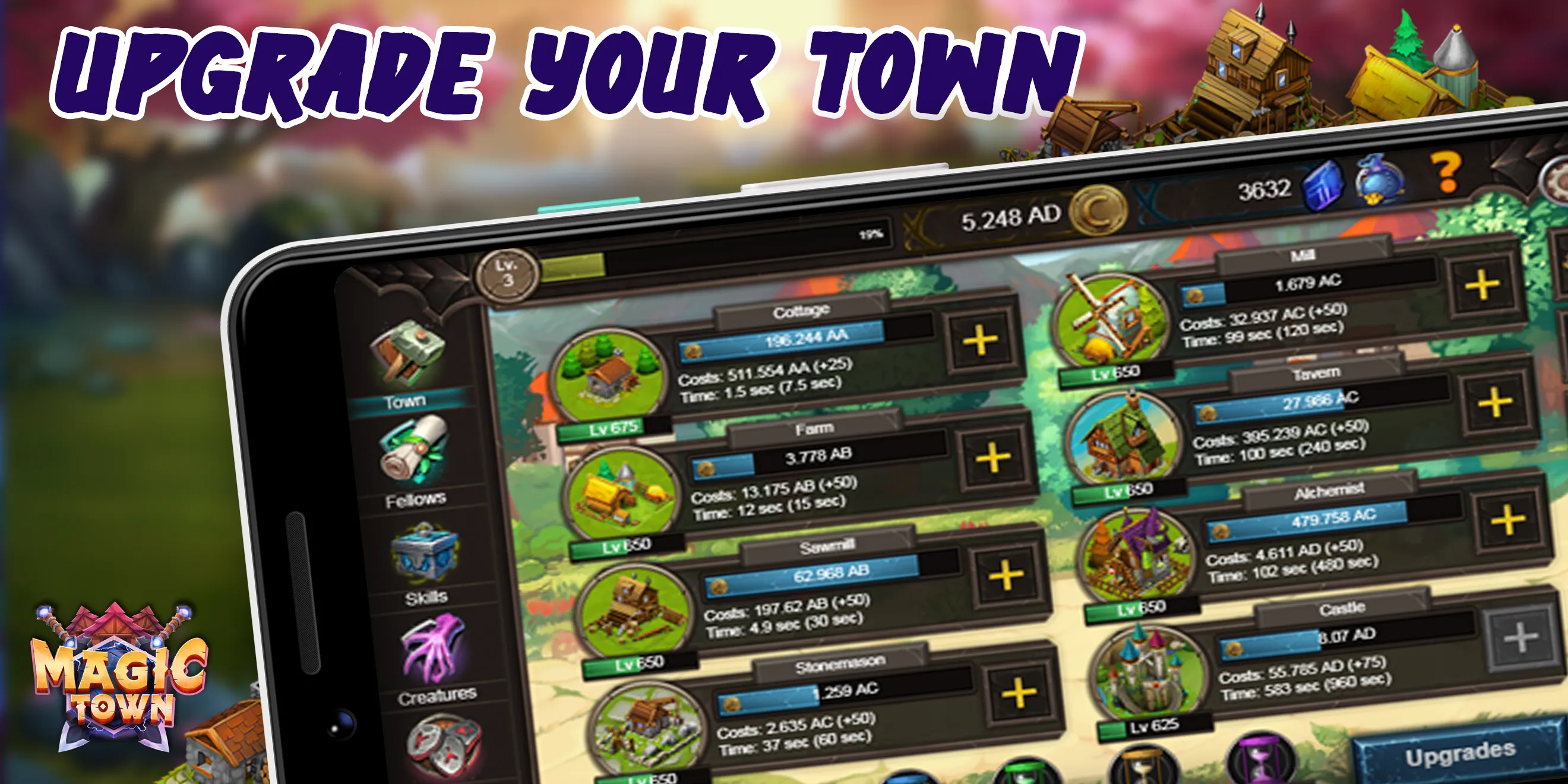 Idle Magic Town | Indus Appstore | Screenshot