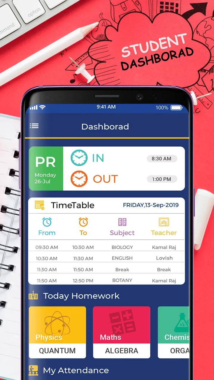 IntelSchool Management App | Indus Appstore | Screenshot