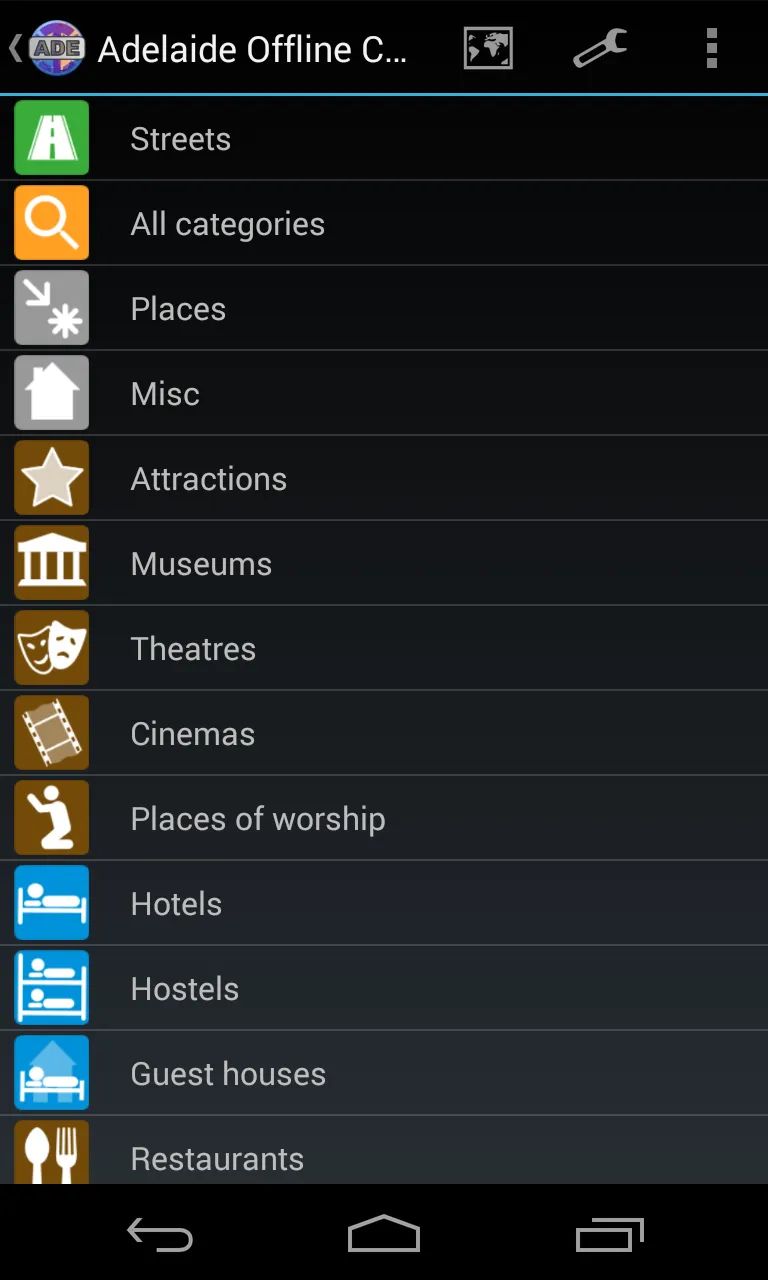 Adelaide Offline City Map | Indus Appstore | Screenshot