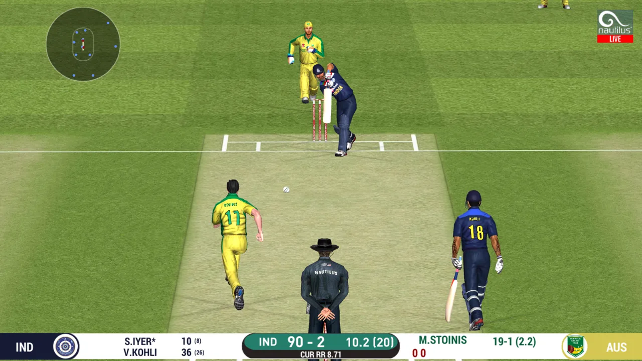 Real Cricket™ 20 | Indus Appstore | Screenshot