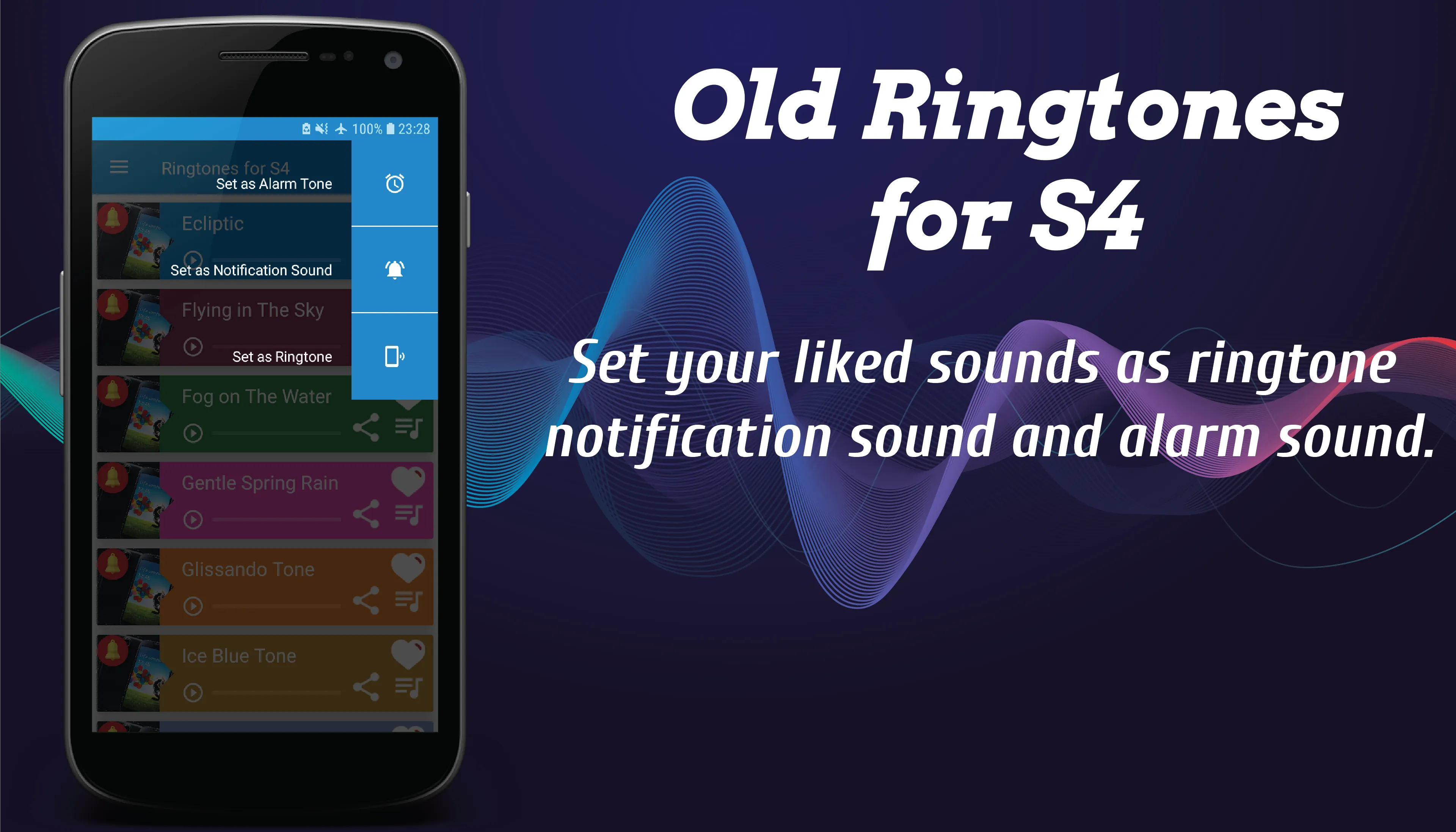 Old Ringtones for Galaxy S4 | Indus Appstore | Screenshot