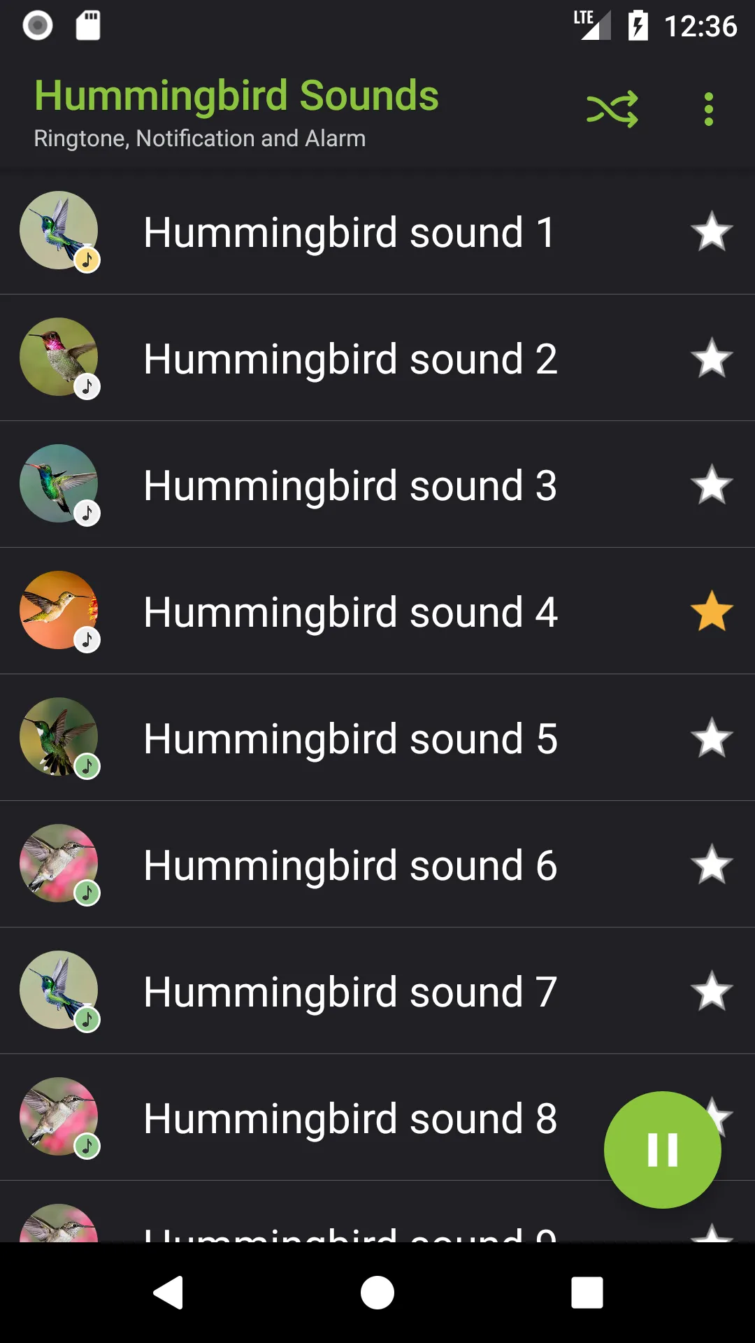 Hummingbird Sounds | Indus Appstore | Screenshot