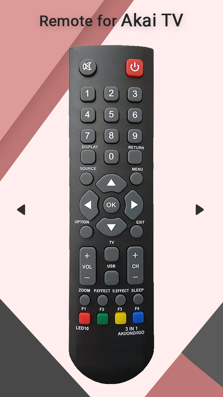 Remote for Akai TV | Indus Appstore | Screenshot