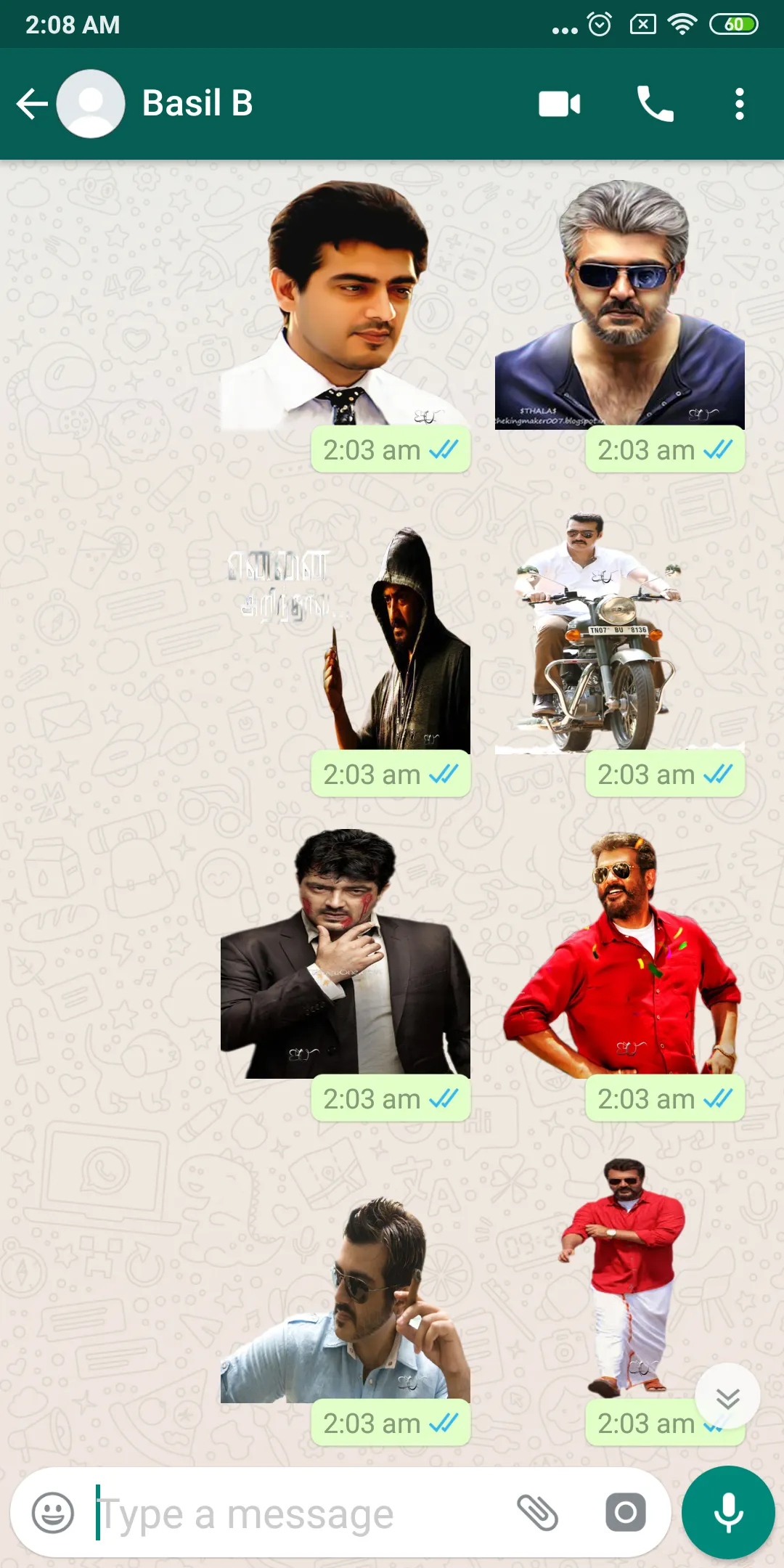 Ajith - Stickers for Whatsapp | Indus Appstore | Screenshot