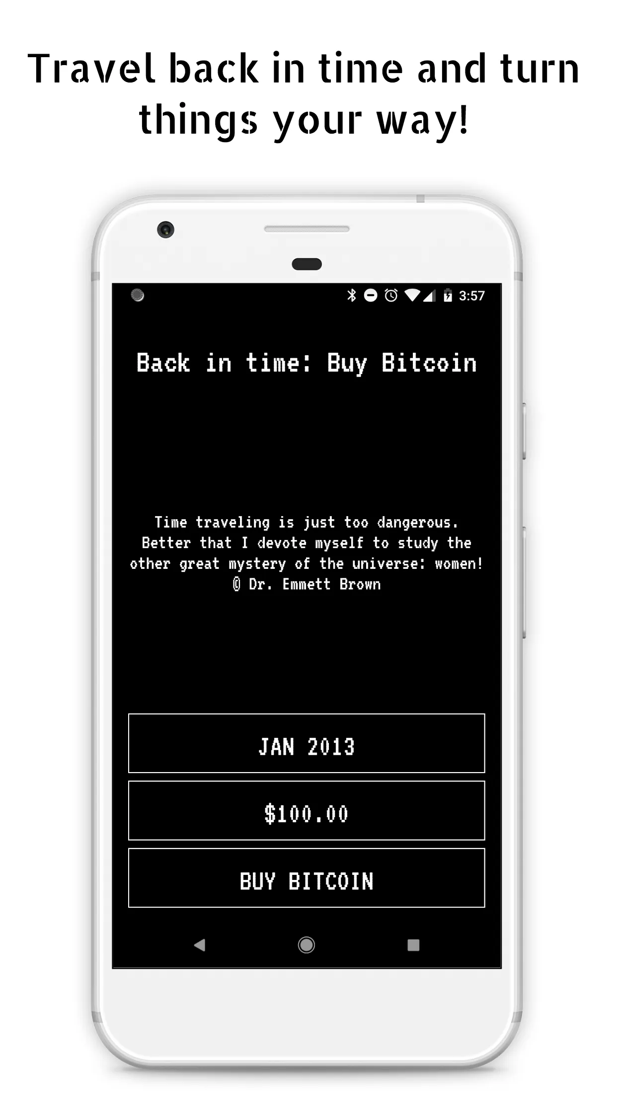 Back in time:Invest in Bitcoin | Indus Appstore | Screenshot